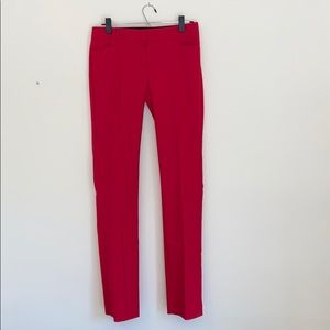 Express columnist red dress pants